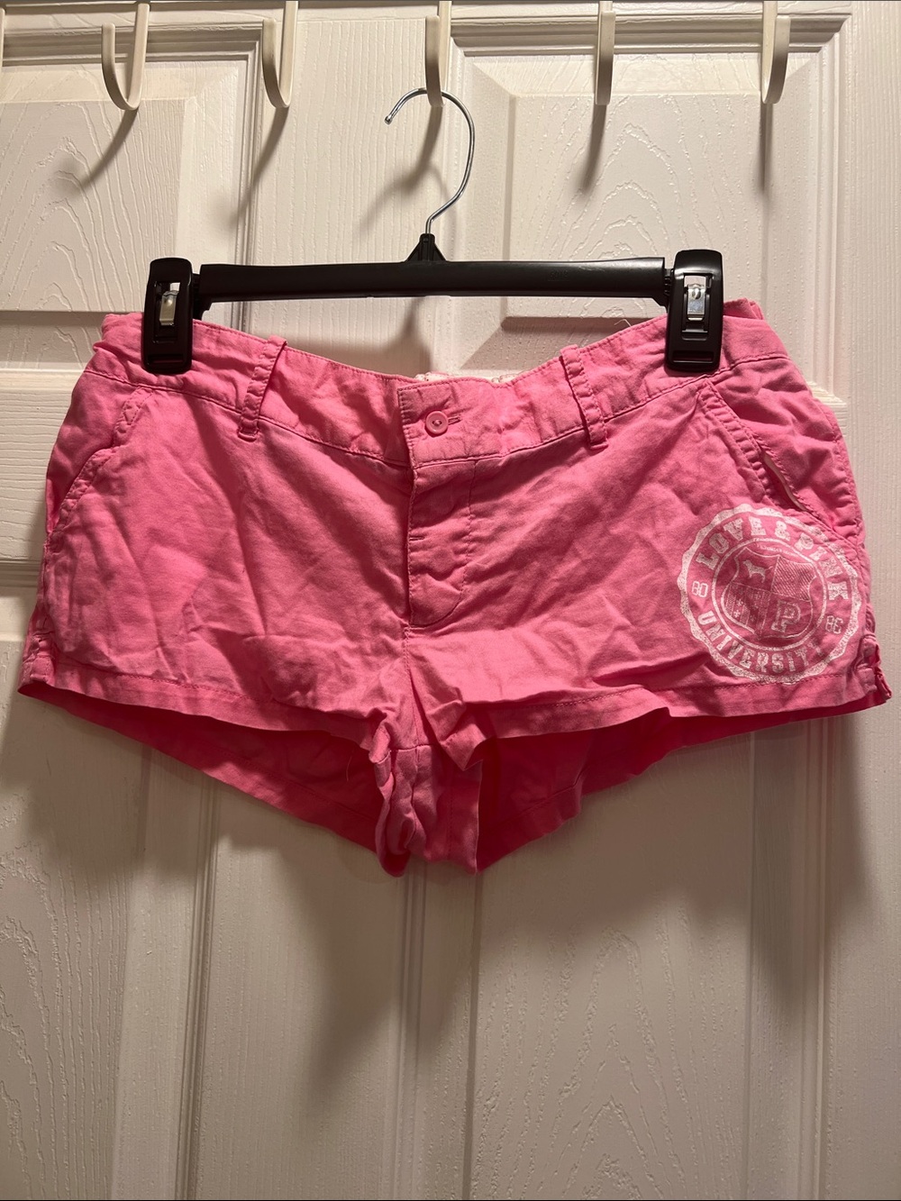 PINK Victoria's Secret Pink Cotton Chino Shorts